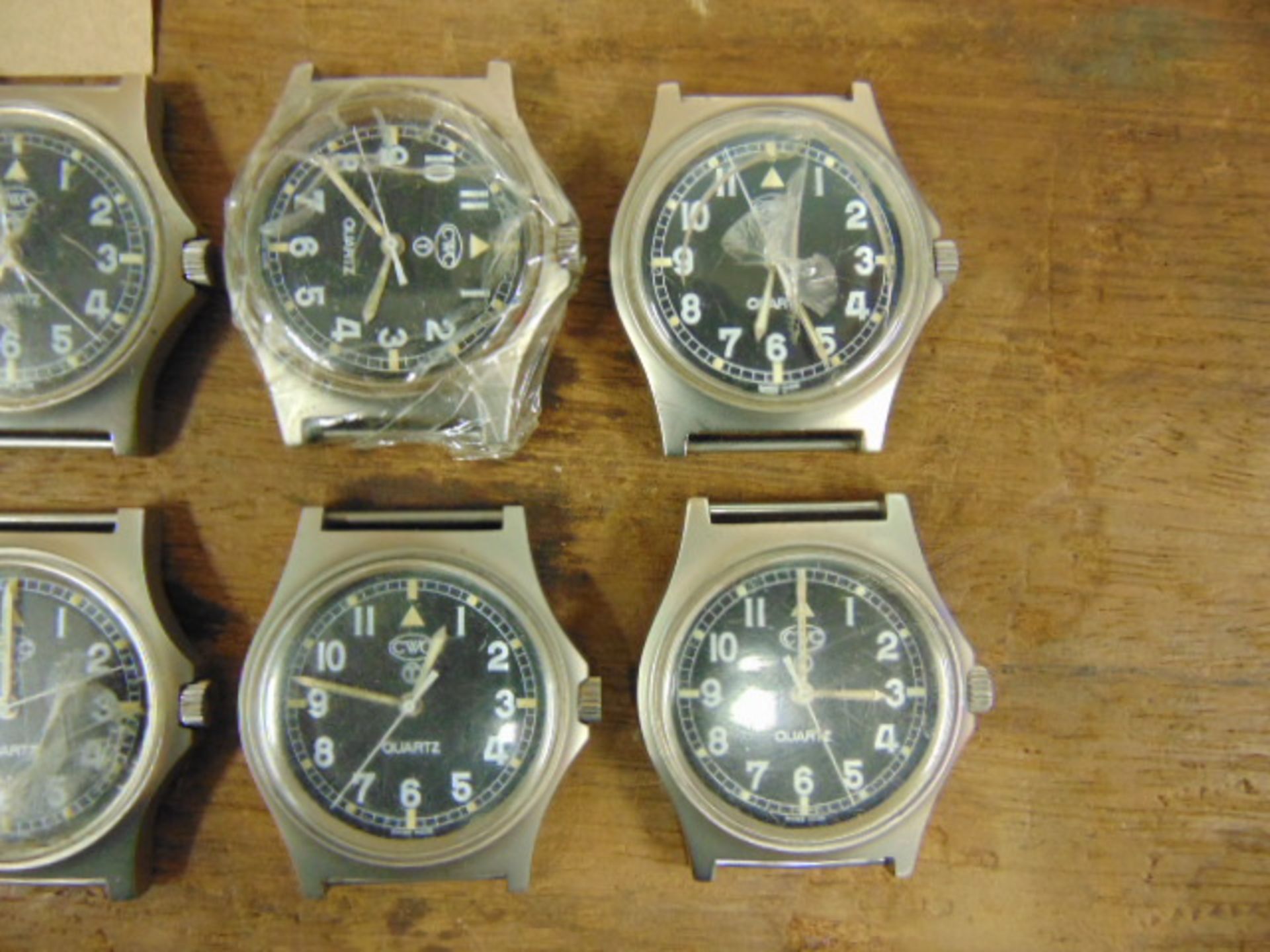 10 x Genuine British Army CWC quartz wrist watches which are suitable for spares or repairs - Image 4 of 7