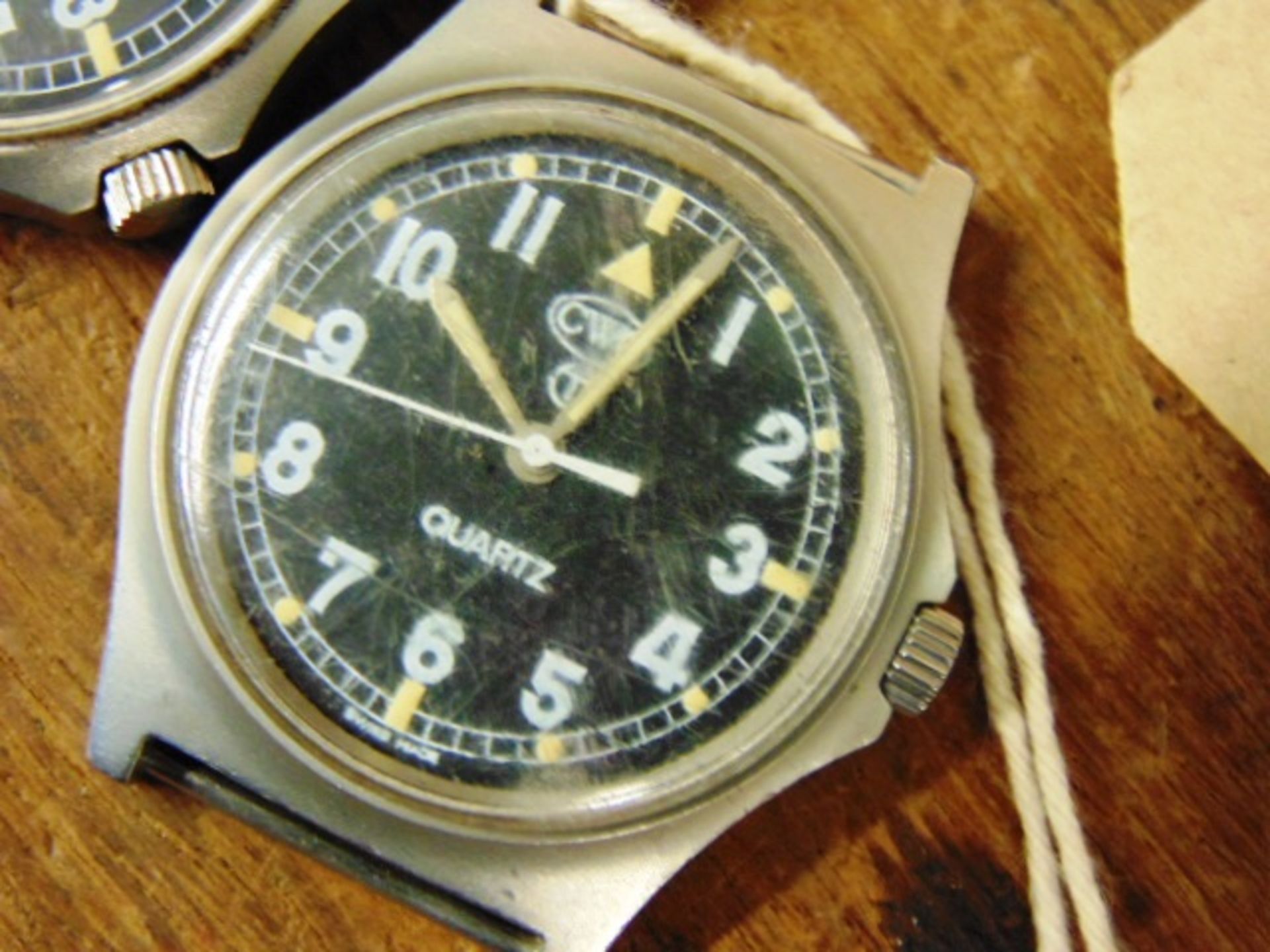 2 x Very Rare Genuine Royal Marines, Navy issue 0555, CWC quartz wrist watches - Image 4 of 5