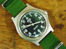 Unissued Genuine, Navy issue 0552, CWC quartz wrist watch