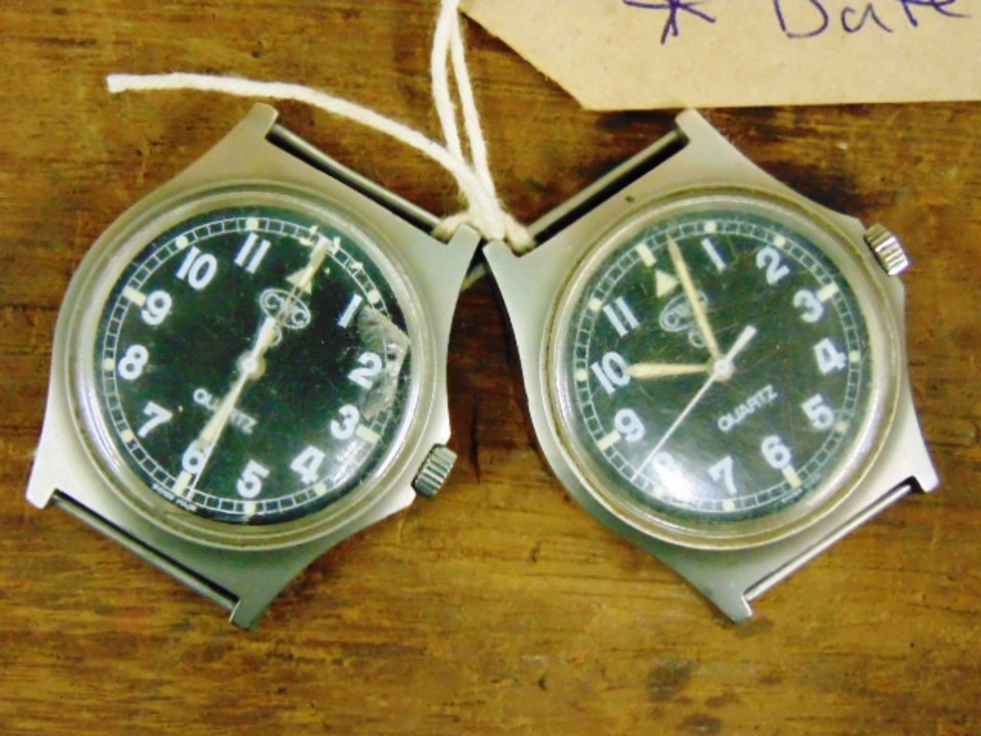 2 x CWC Navy issue 0552 quartz wrist watches - Image 2 of 5