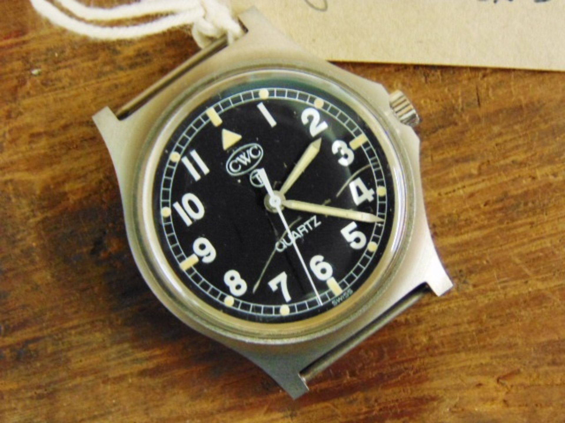 Unissued CWC (Fat Boy/Fat Case) quartz wrist watch with original box - Image 3 of 5