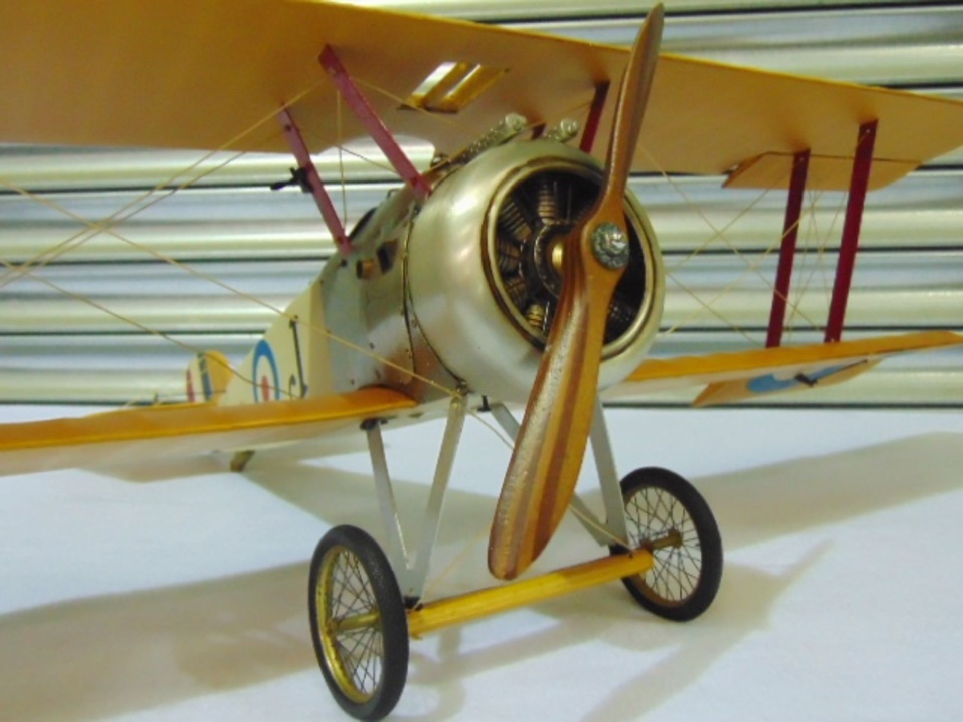 World War I British Sopwith Camel Biplane Detailed Model - Image 6 of 8