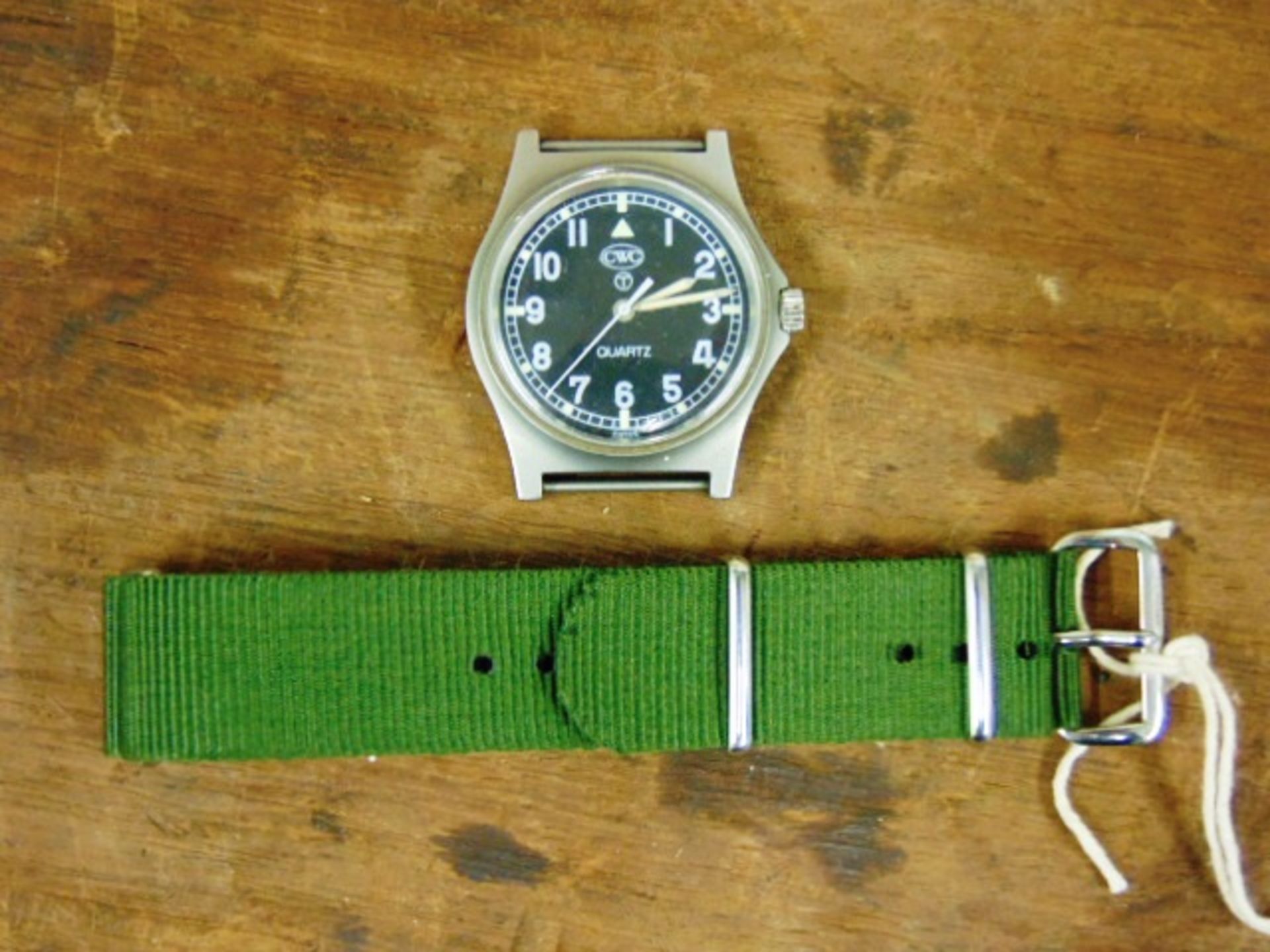 Royal Marines, Navy issue 0555, CWC quartz wrist watch - Image 3 of 5