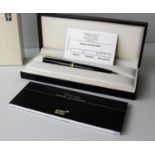 A boxed Mont Blanc 'Generation' ballpoint pen with original packaging, as new