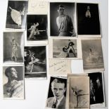 A selection of 1940s theatre memorabilia / autographs relating to the Sadlers Wells / Royal Ballet