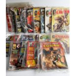 An assortment of retro Conan comics numbers: 21, 23, 29, 30, 33, 35, 40, 44, 69, 72, 73, 78, 80,