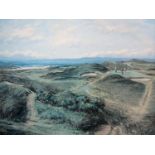 After Donald M. Shearer, THE EIGHTH HOLE TROON - THE POSTAGE STAMP, framed and mounted, signed in