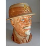 A ROYAL DOULTON CHARACTER JUG, Field Marshal the Rt Hon J.C. Smuts, Prime Minister of the Union of