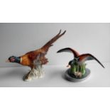 An Adderley mallard and a Goebel pheasant, without damage or repair (2)