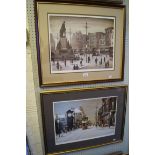 Two pencil signed Arthur Delaney limited edition prints.