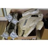 Two vintage Stars Wars models depicting the A CPG Products circa 1979 Millenium Falcon,