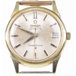 Omega: An 18ct gold automatic Constellation chronometer wristwatch The circular gold tone dial,