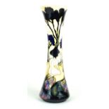 A modern Moorcroft pottery trial vase 'Moon Shadows', shape number 365/15,