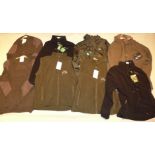 A collection of XL and XXL outdoor clothing To include Pinewood fleeces, Deben country clothing,