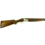 * A Lanber 12 bore over and under ejector shotgun Serial no.