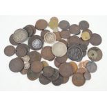 Good collection of coins comprising Queen Victoria silver crown dated 1887 George V silver crown
