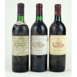 3 bottles mixed Lot from Chateau Margaux Grand Cru Classe Margaux Comprising 1 bottle Chateau