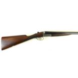 * A Webley & Scott 12 bore side by side box lock ejector shotgun 28 inch nitro proof barrels