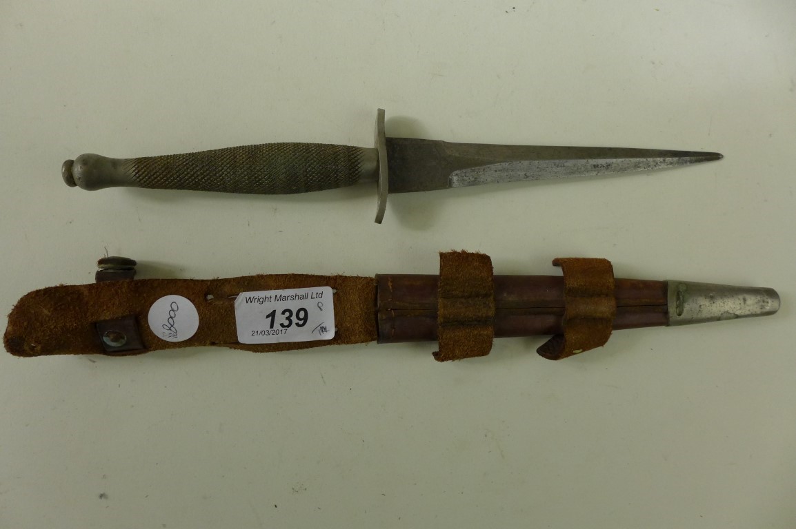 A Fairburn-Sykes first pattern fighting knife c. - Image 2 of 11
