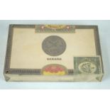 1 Box 25 La Corona 'Londres' Cigars made in Havana 1967 box dated 12/67 - These are unopened and