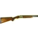 * A Miroku 3800 12 bore over and under trap shotgun Serial number 80002PM, 32 inch barrels,