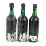 3 bottles Warre Vintage Port 1963 CONDITION REPORT: Outstanding Vintage Port from