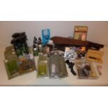 A collection of shooting accessories To include a boxed Buffalo River hunters range black bear