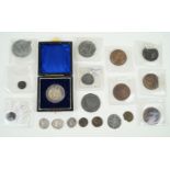 A good collection of Roman and later coinage To include silver examples Vespasian, Constantine,