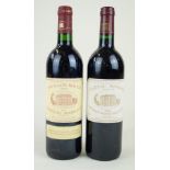 2 bottles mixed Lot from Chateau Margaux Grand Cru Classe Margaux Comprising 1 bottle Chateau
