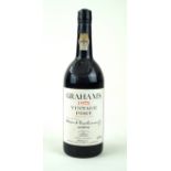 1 bottle Grahams Vintage port 1975