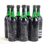 7 bottles Vintage Port 1963 (Unidentified but certainly either Warre's or Dow's)