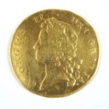 A George II gold two quineas dated 1738