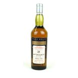 1 bottle rare Malts Selection Dufftown-Glenlivet Highland Malt 21 yo - distilled 1975 Natural cask