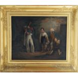 Attributed to Amedee Charles Henri de Noe (1819-1879) - 'Pipe Gratuit par le vieux' Oil on canvas,