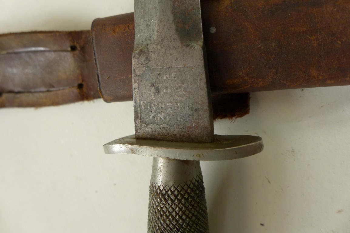 A Fairburn-Sykes first pattern fighting knife c. - Image 9 of 11