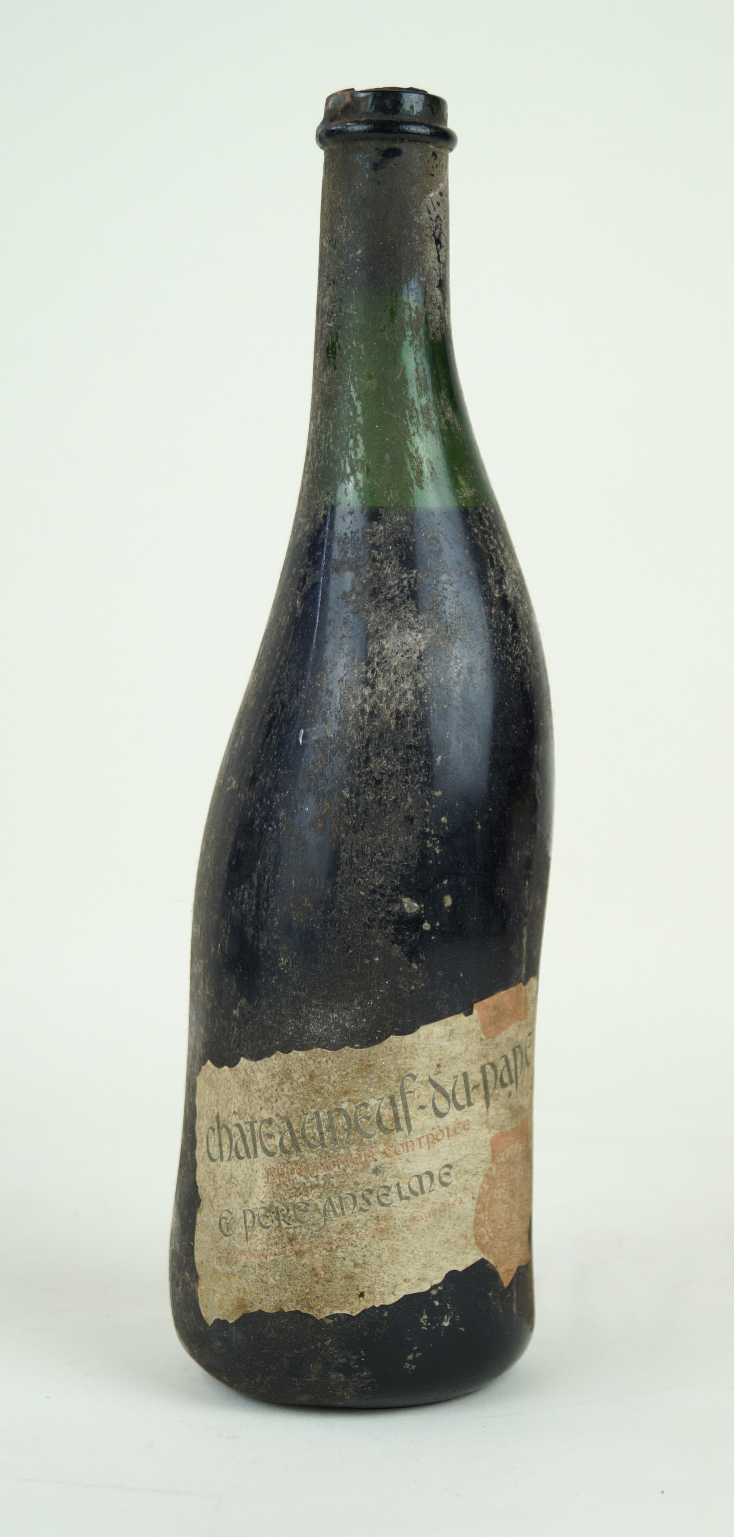 1 bottle early 1950's Chateauneuf du Pape Pere Anselme "La Fiole du Pape" (3 cms ullage) (this is