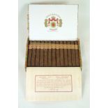 1 Box 25 Macanudo 'Churchills' Cigars from mid-late 1960's made in Jamaica and manufactured under