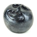 An African soapstone carving Depicting a Shona head,