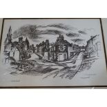 Tom Gourdie - pencil signed print,