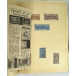 A good collection of mixed stamps Including a number of presentation packs,