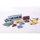 A small collection of Dinky and other diecast models To include Dinky toys "Thunderbird II",