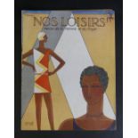 An original Art Deco Nos Loisirs magazine July 1928