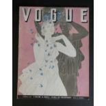 An original Art Deco Vogue magazine February 1932