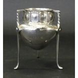 A fine Arts & Crafts hallmarked silver vase By Oliver Baker (1856-1939) for Liberty & Co,