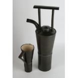 Ian Rylatt (20th Century) two pieces of studio pottery To include coffee pot of tapering form with