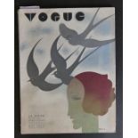 An original Art Deco Vogue magazine May 1930