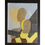 An original Art Deco Vogue magazine February 1931