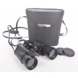 A pair of Hans Weiss Zenith binoculars 10x50, field five, lightweight, with original case.