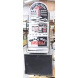 A vintage black and white special fruit machine by Barcrest,