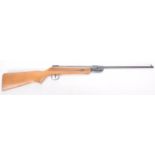A 22 calibre air rifle, late 20th Century 40cm barrel, frame stamped foreign, 311078,